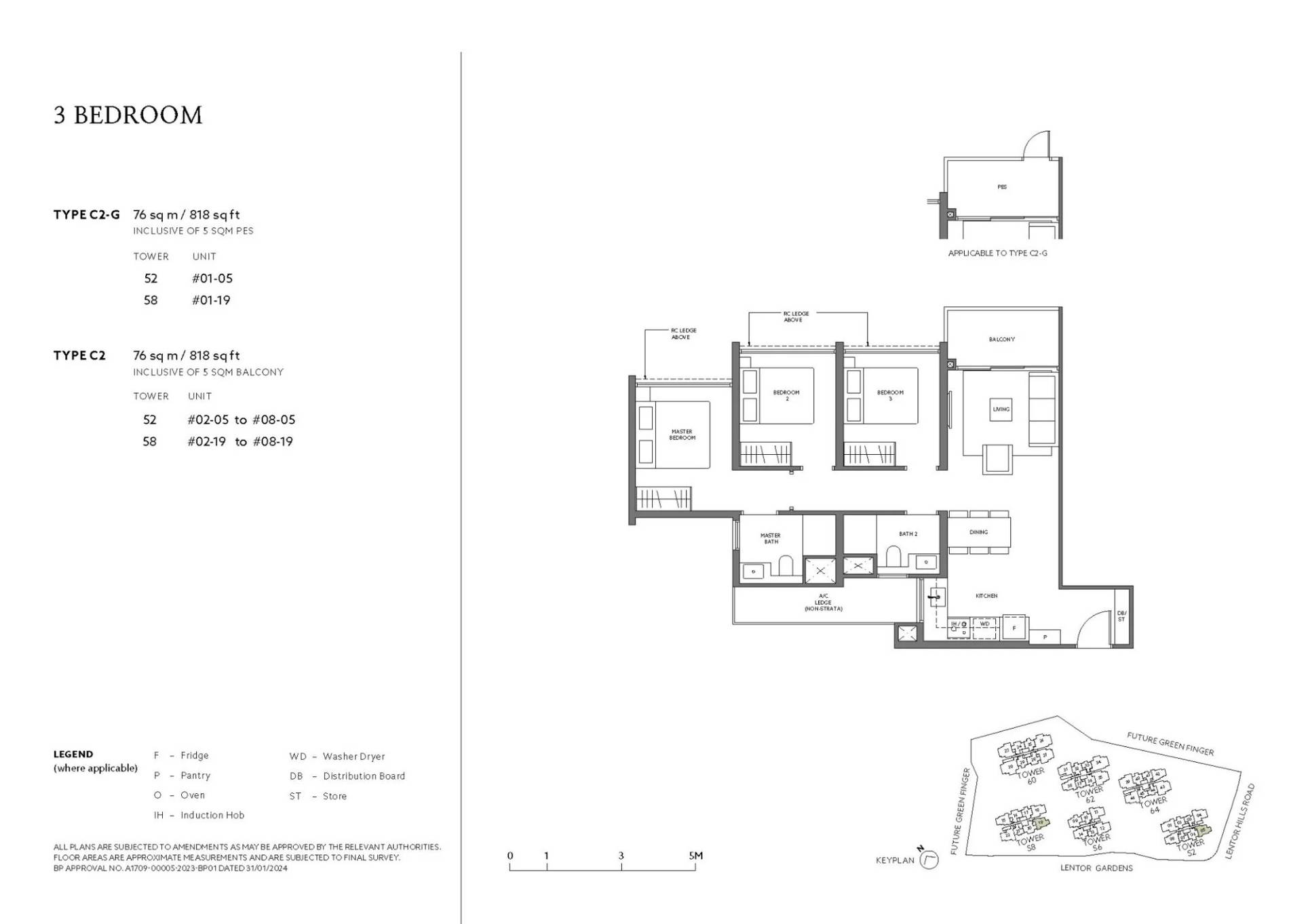 Lentor Mansion floorplan